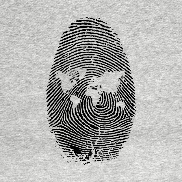 Finger Print Of The World by bigcooksteeshirts